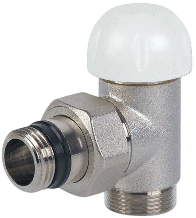 Термостатичний клапан Carlo Poletti Top Thermo 1/2" x 3/4" EK, Nickel (V52111Q)
