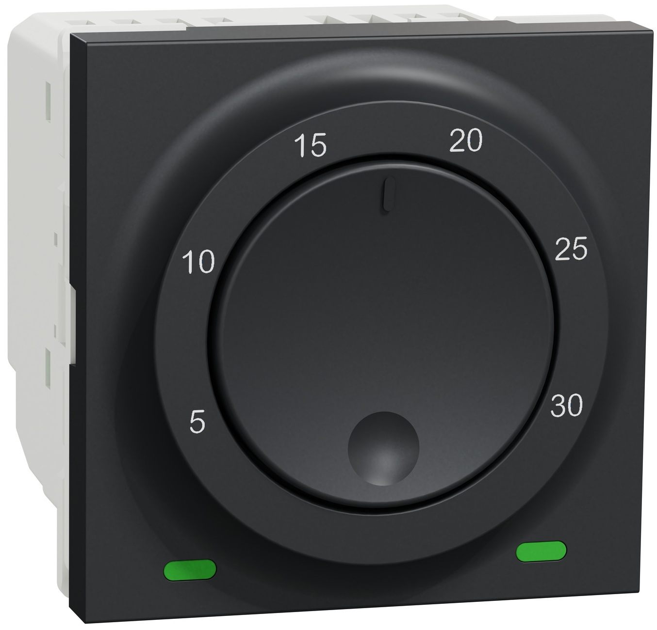 Термостат Schneider Electric New Unica, антрацит (NU350154)