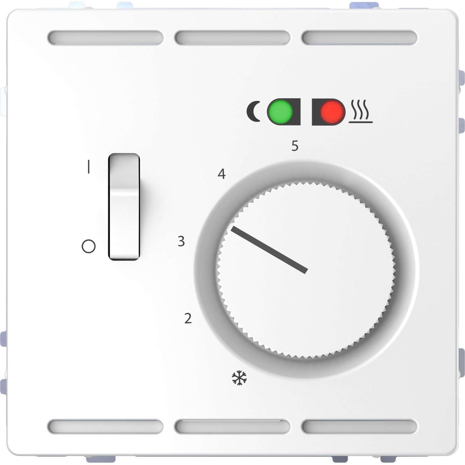 Терморегулятор Schneider Electric Merten System Design, білий (MEG5764-6035)