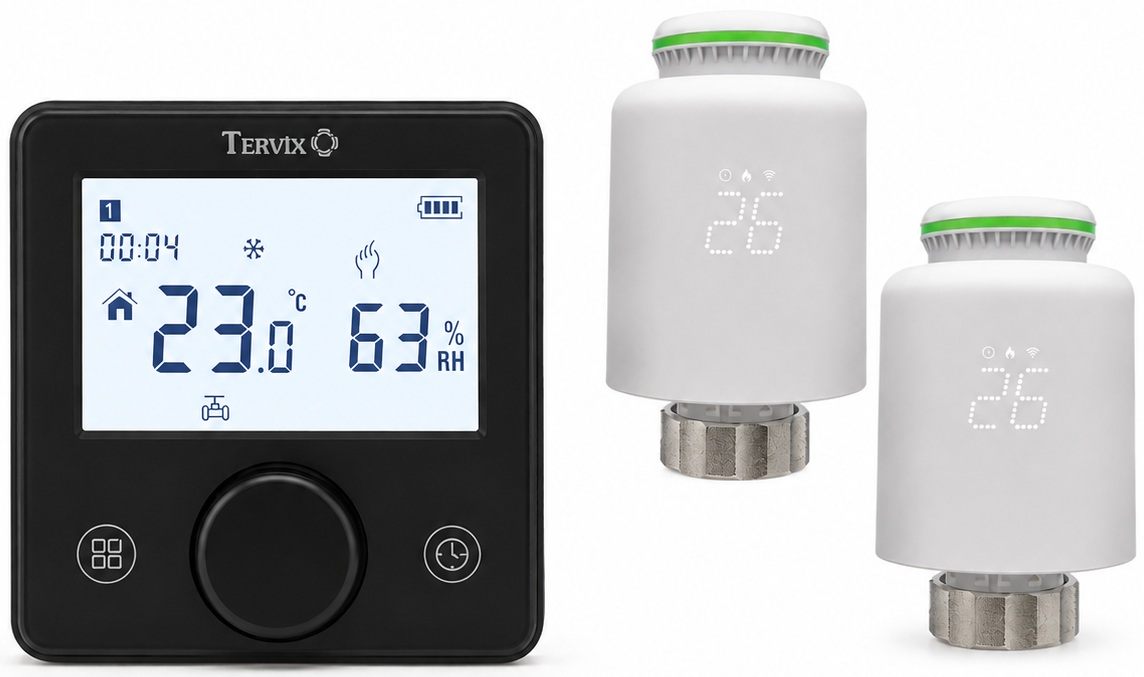 Комплект безпровідний Tervix Pro Line (1+2): Tervix Pro Line ZigBee+RF + Tervix ProLine RF - 2 шт. (119736)