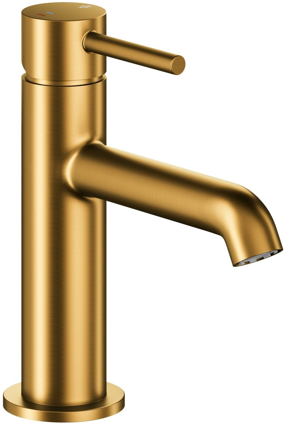 Змішувач для умивальника KFA Armatura Moza Mini PVD Brushed Gold 5032-835-31