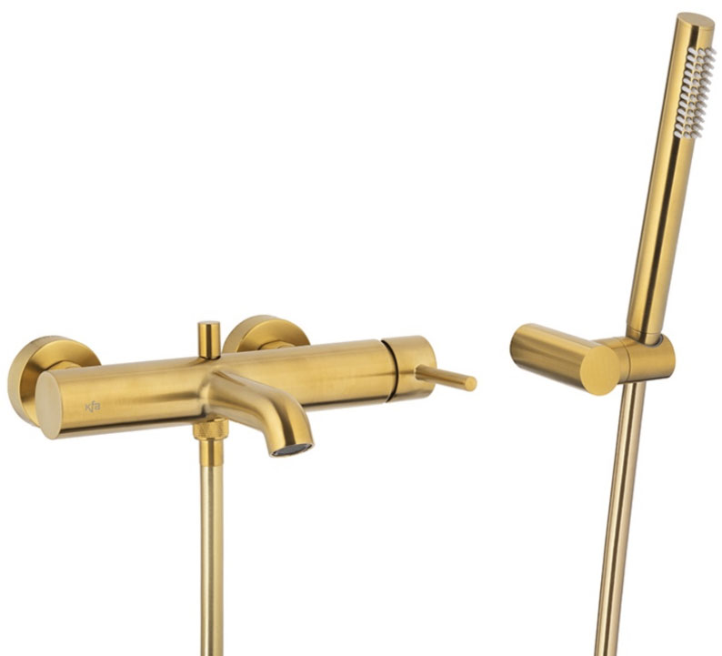 Змішувач для ванни KFA Armatura Moza Gold 5034-520-31
