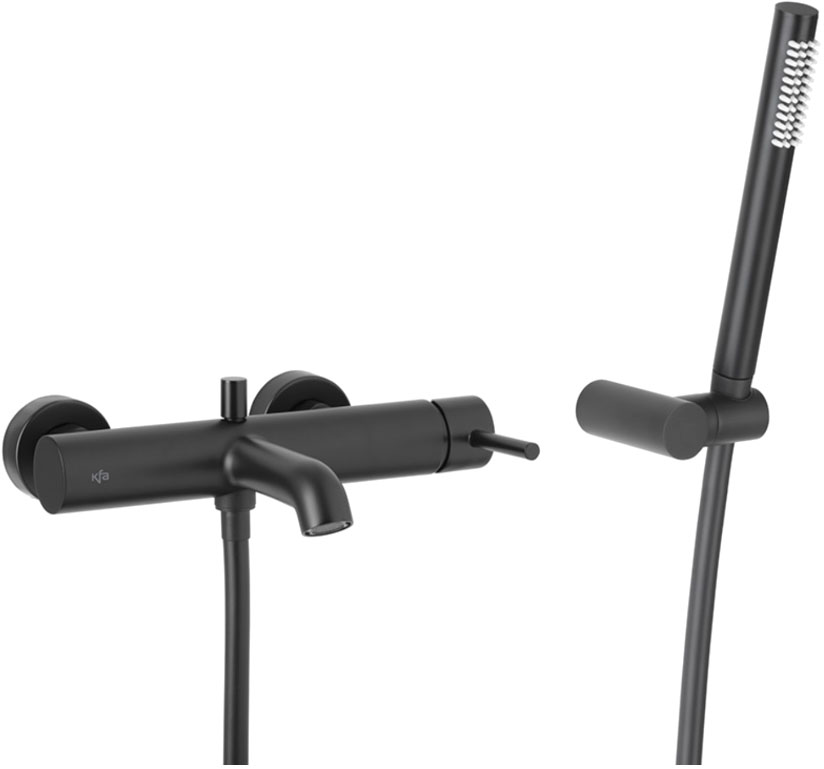 Змішувач для ванни KFA Armatura Moza Black 5034-520-81