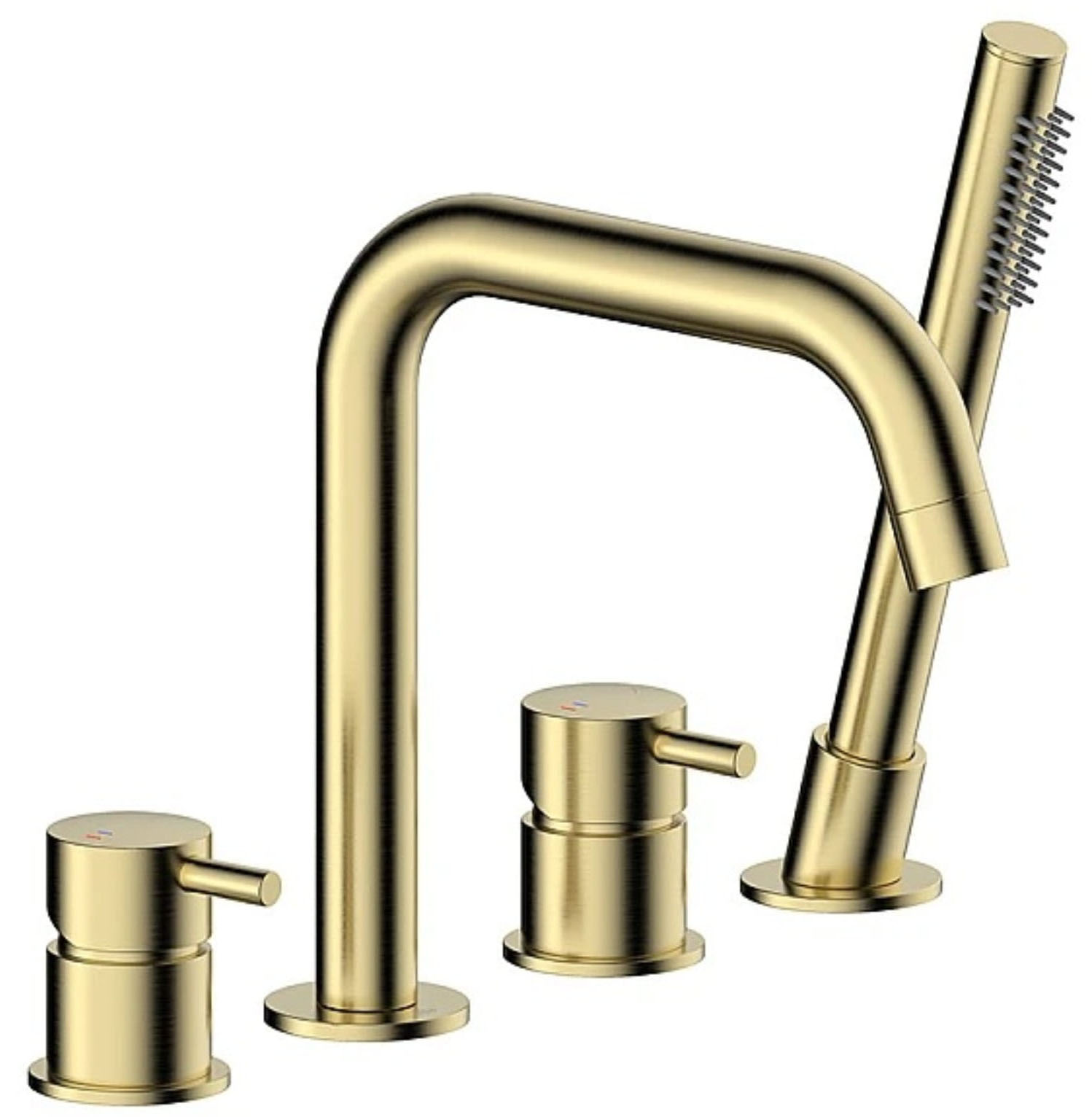 Змішувач для ванни KFA Armatura Moza Brushed Gold 5035-210-31