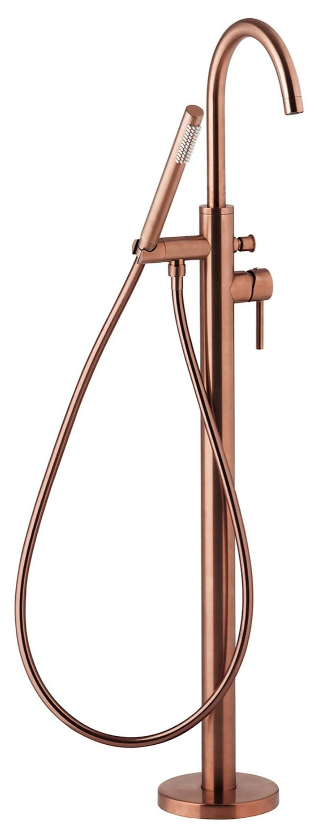 Змішувач для ванни KFA Armatura Moza Brushed Rose Gold 5035-510-34
