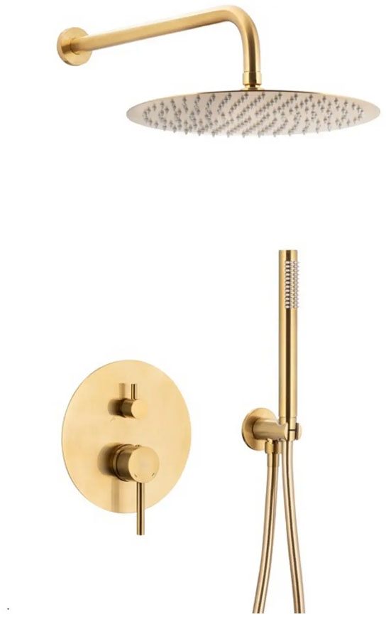 Душова система KFA Armatura Moza PVD Brushed Gold 5039-501-31