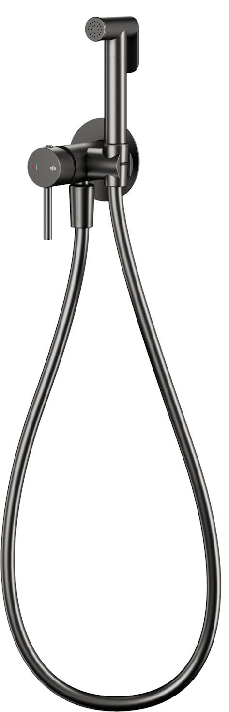 Змішувач для біде KFA Armatura Moza PVD Brushed Gun Metal 5039-512-61