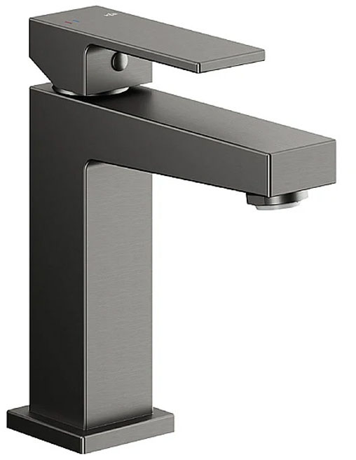 Змішувач для умивальника KFA Armatura Logon PVD Brushed Gum Metal 5132-815-61