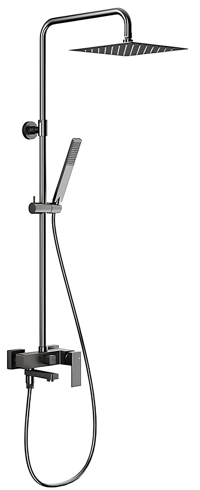 Душова система KFA Armatura Logon PVD Brushed Gun Metal 5136-925-61