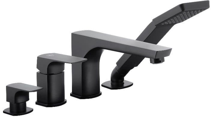 Змішувач для ванни KFA Armatura Mokait Black 5535-210-81