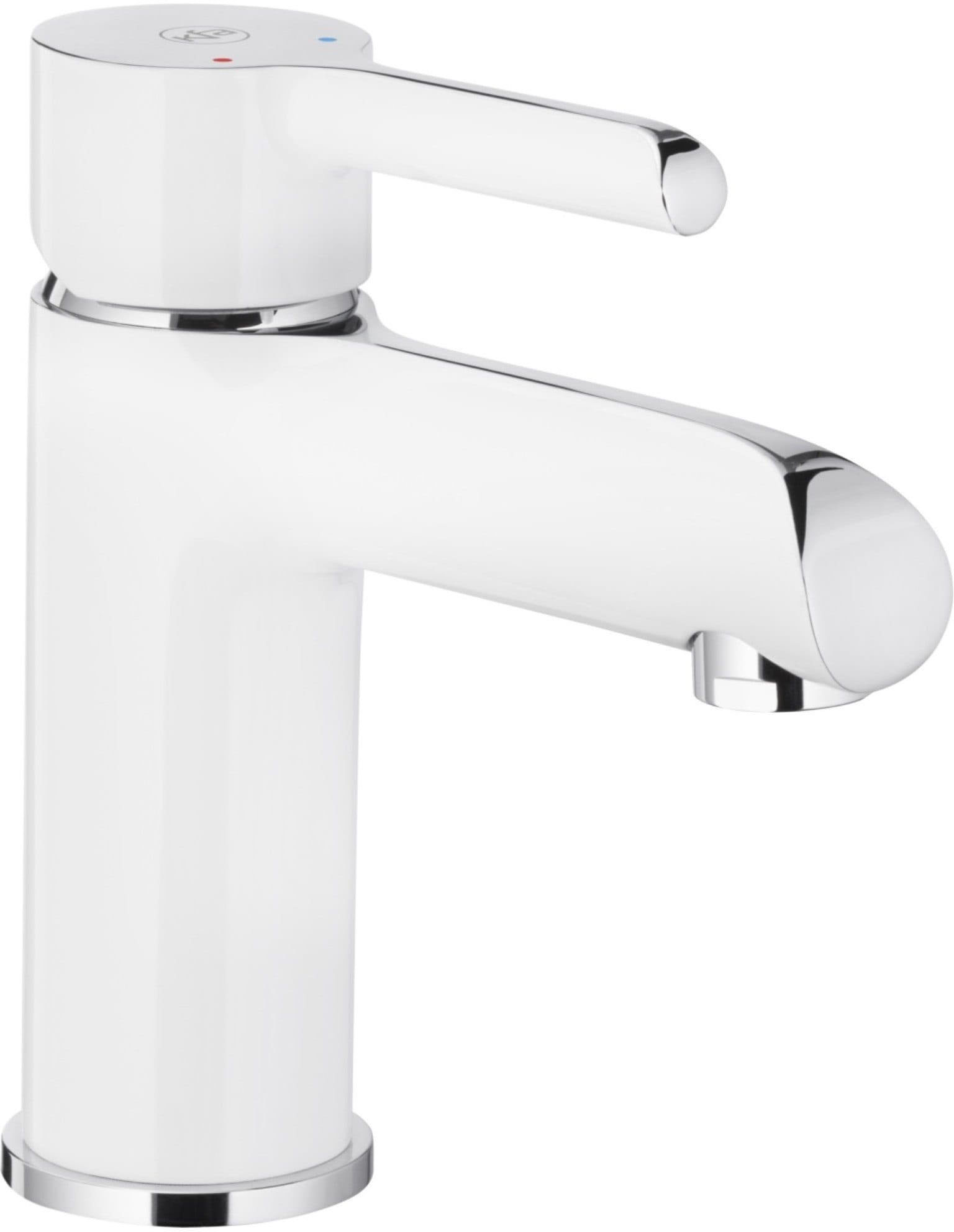 Змішувач для умивальника KFA Armatura Angelit White/Chrome 4722-815-40