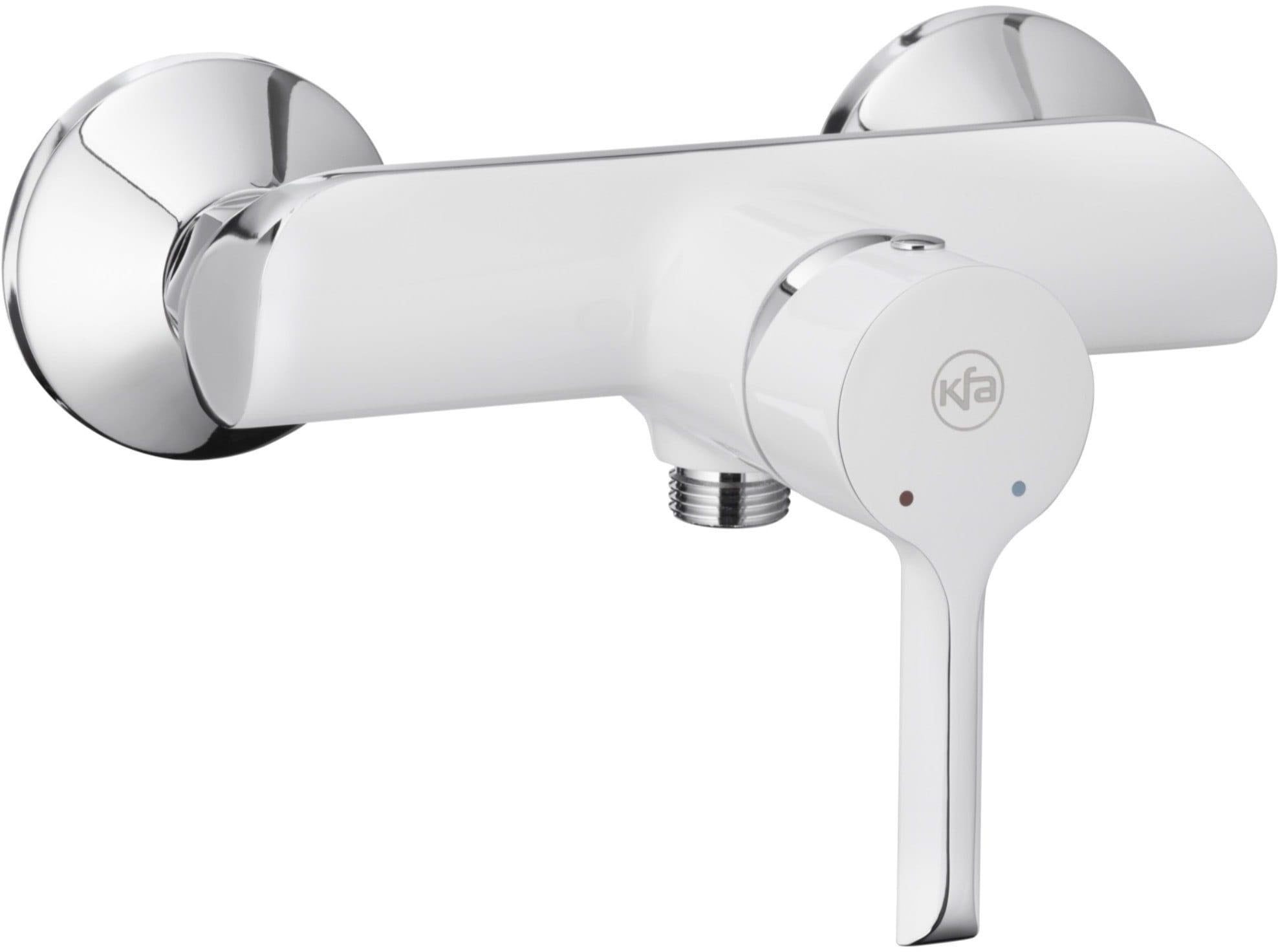 Змішувач для душу KFA Armatura Angelit White/Chrome 4726-010-40