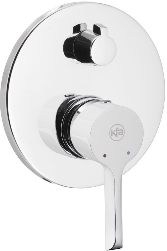 Змішувач для душу KFA Armatura Angelit White/Chrome 4729-410-40