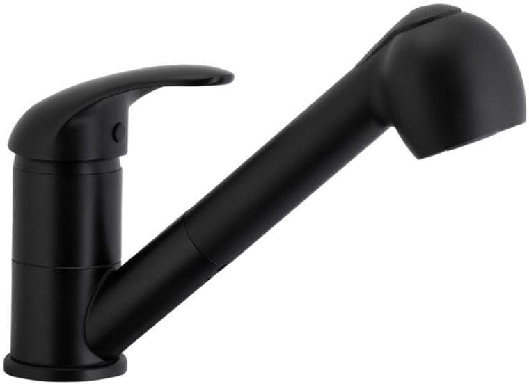 Змішувач для кухні KFA Armatura Indira Black 6613-110-81