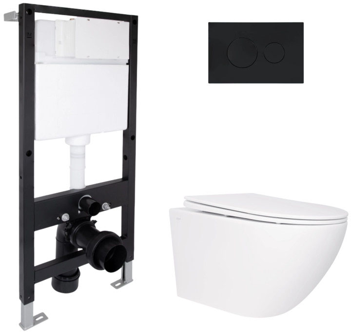 Комплект інсталяції Q-Tap Jay Rimless QT07335176W51593
