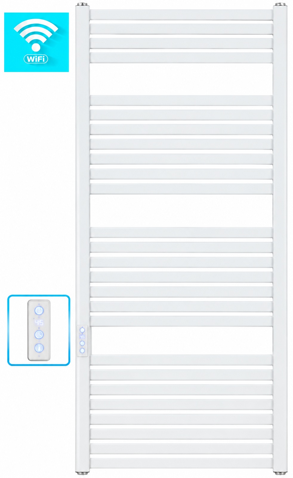 Рушникосушка Polywarm Ithaka Sensor Wi-Fi Ei 27/60, біла