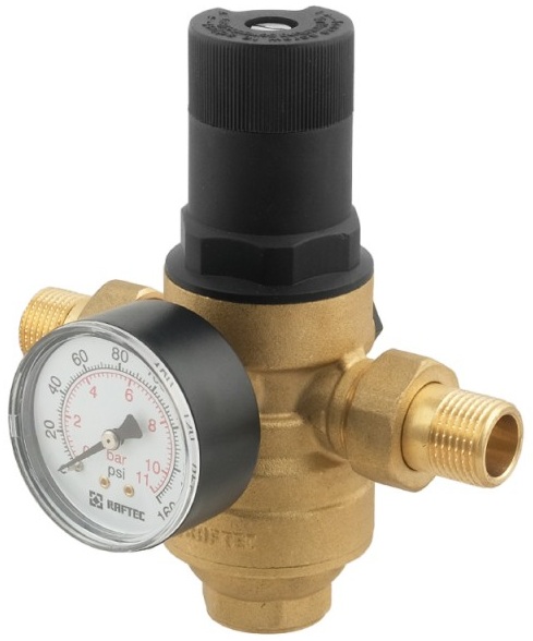 Редуктор тиску води Raftec 1" (RCFR01-HS)