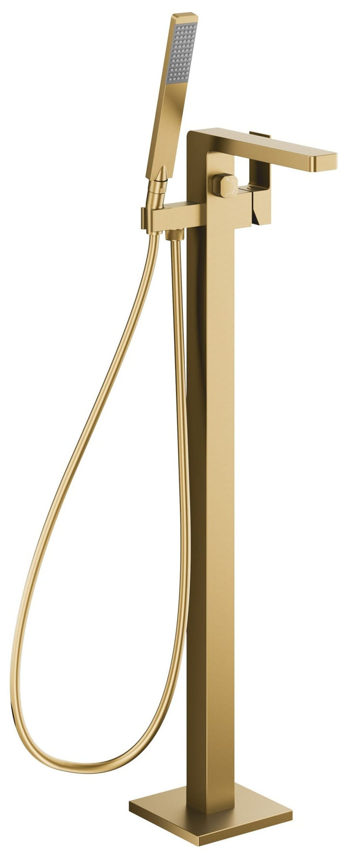 Змішувач для ванни KFA Armatura Logon PVD Brushed Light Gold 5135-510-39