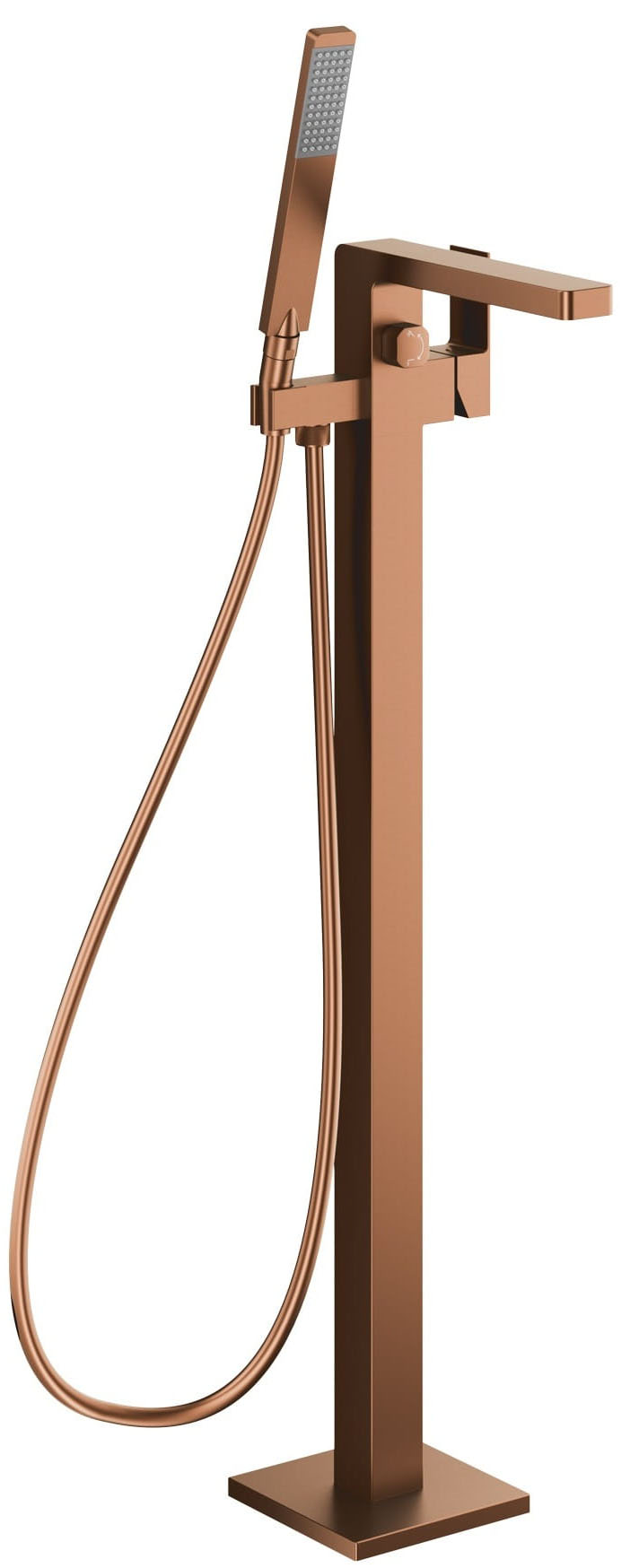 Змішувач для ванни KFA Armatura Logon PVD Brushed Rose Gold 5135-510-34
