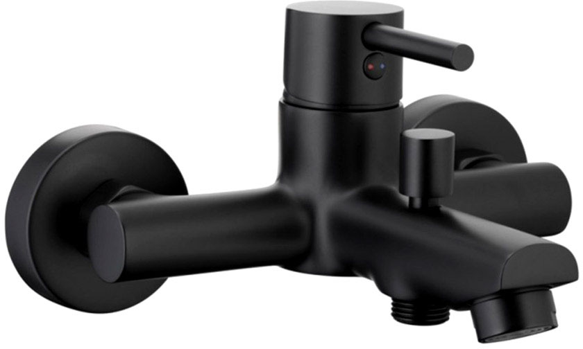 Змішувач для ванни KFA Armatura Neda Black 5824-010-81
