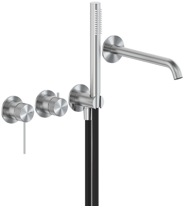 Змішувач для ванни KFA Armatura Moza 316L Stainless Steel 5049-410-22