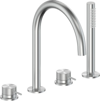 Змішувач для ванни KFA Armatura Moza 316L Stainless Steel 5045-210-22