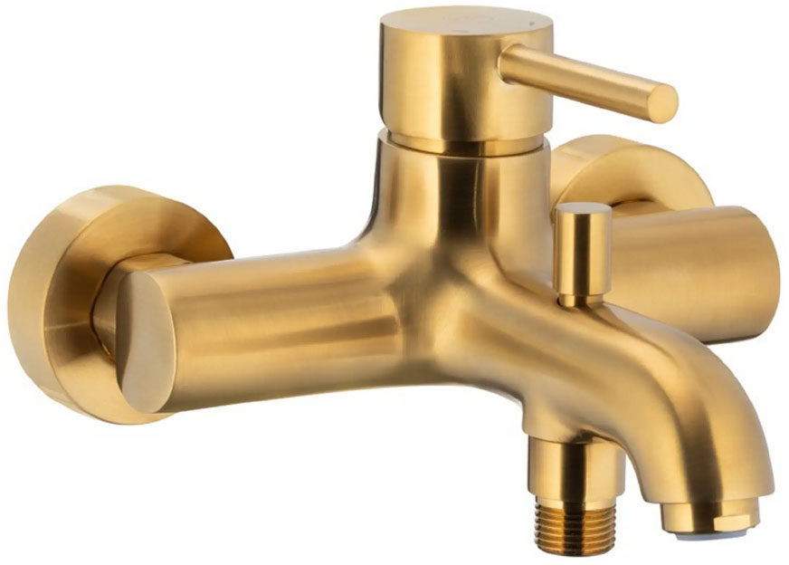 Змішувач для ванни KFA Armatura Moza Brushed Gold 5034-010-31