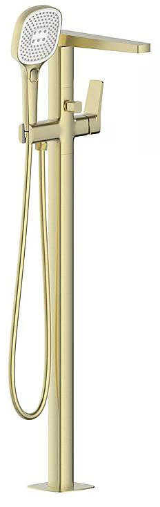 Змішувач для ванни KFA Armatura Malaga PVD Brushed Light Gold 4525-510-31