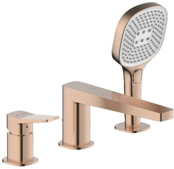 Змішувач для ванни KFA Armatura Malaga PVD Brushed Rose Gold 4525-210-34