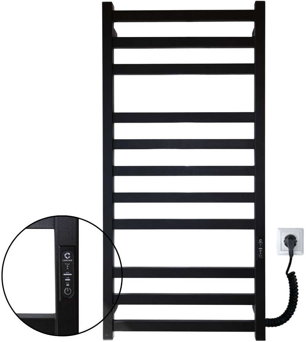 Рушникосушка Carino Cube 1000x490 Black Matte (C1049FBM)