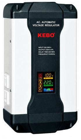 Стабілізатор напруги KEBO BDR-1500VA 900W 2xShuko