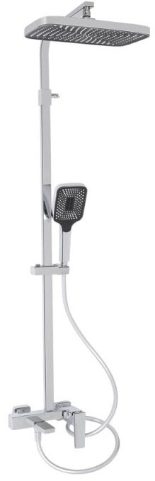 Душова система Q-Tap Gemini QT51103KNC Chrome
