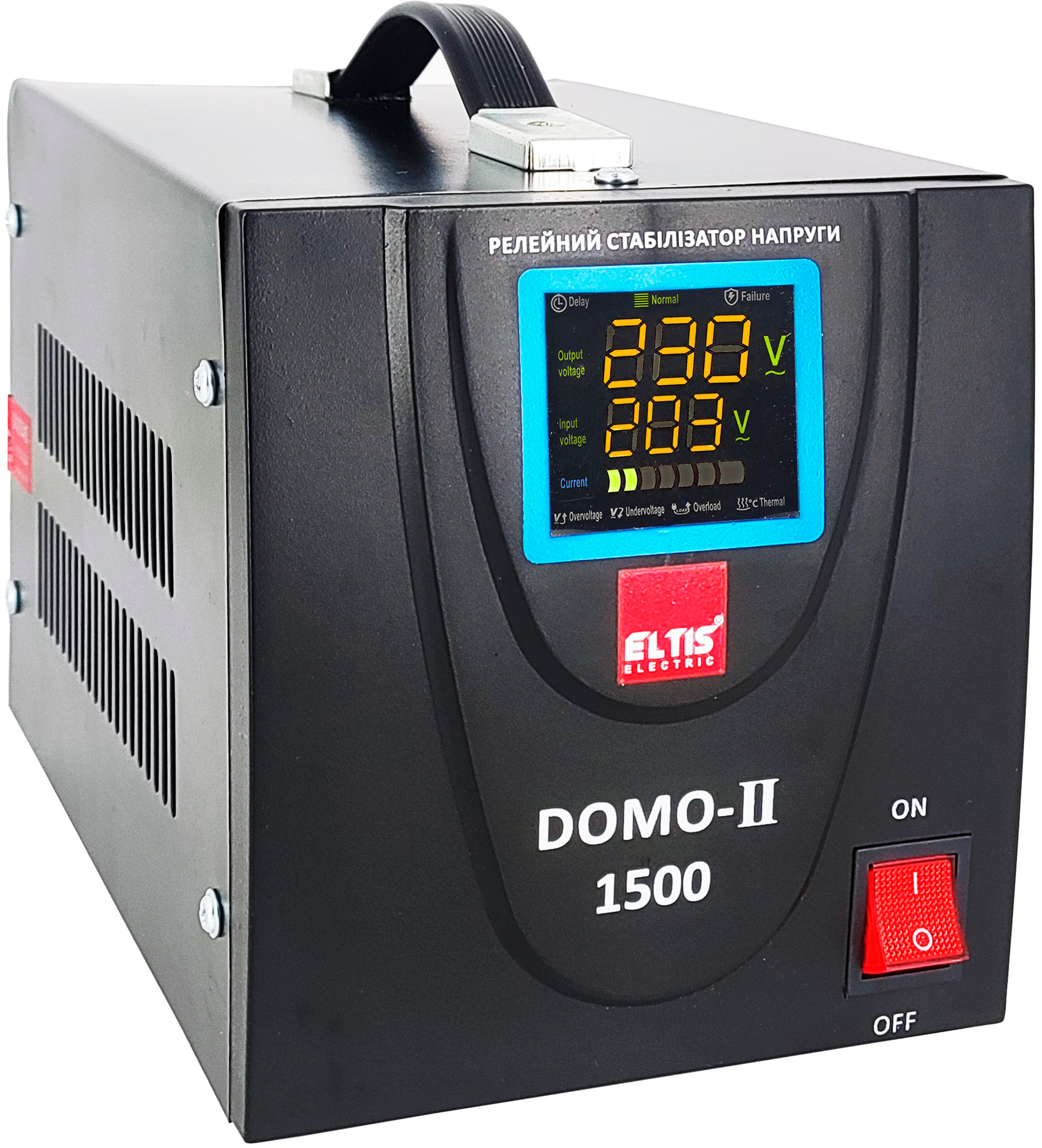 Стабілізатор напруги Eltis Electric DOMO II – TLD-1500ВА (1082)