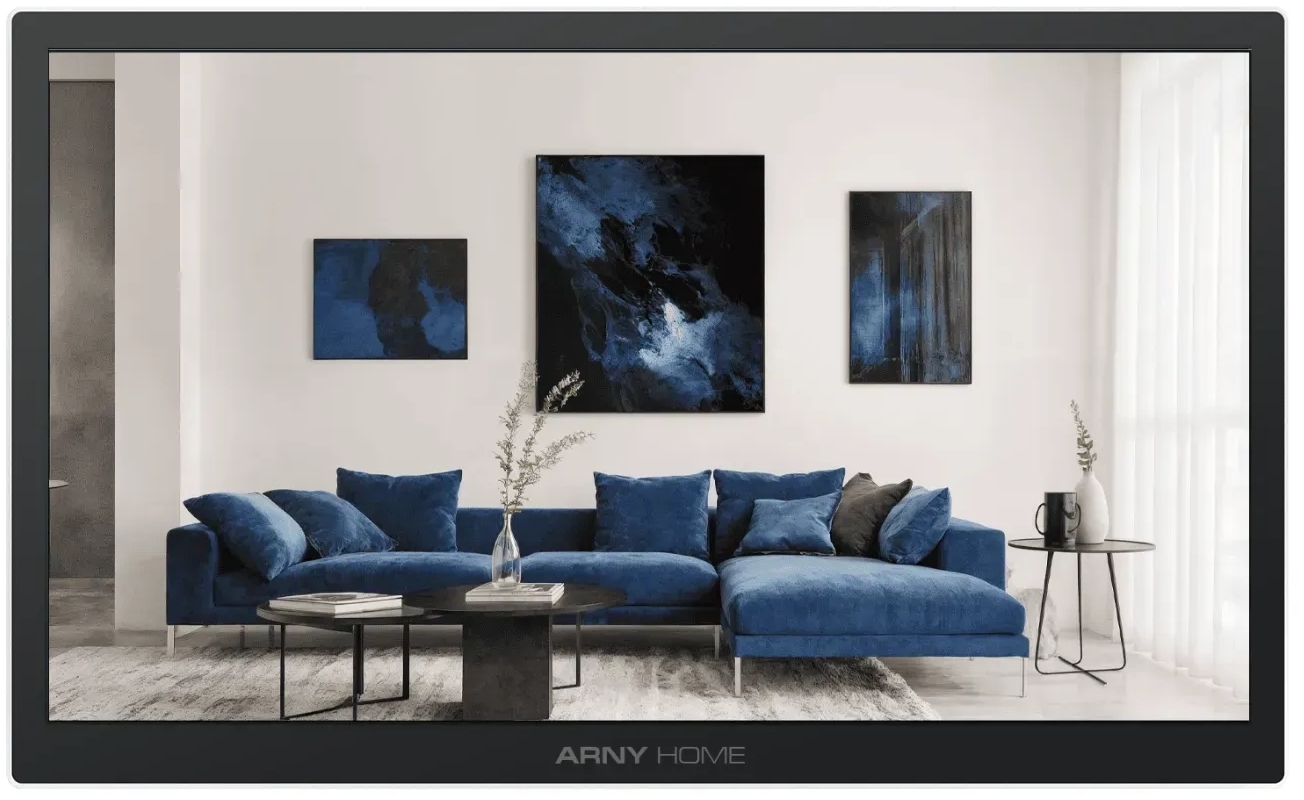 Відеодомофон ARNY AVD-1280Q Wi-Fi, Black